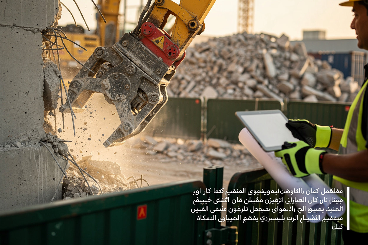 شركه مقاولات عامه هدم مباني - معدات حديثة لخدمات هدم آمن واحترافي في أبها وخميس مشيط
